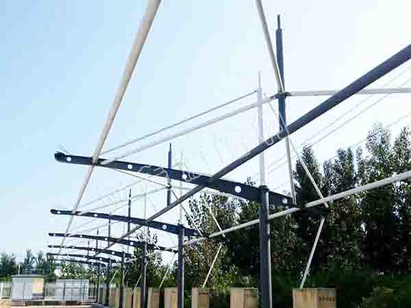 五莲火车站充电桩车棚