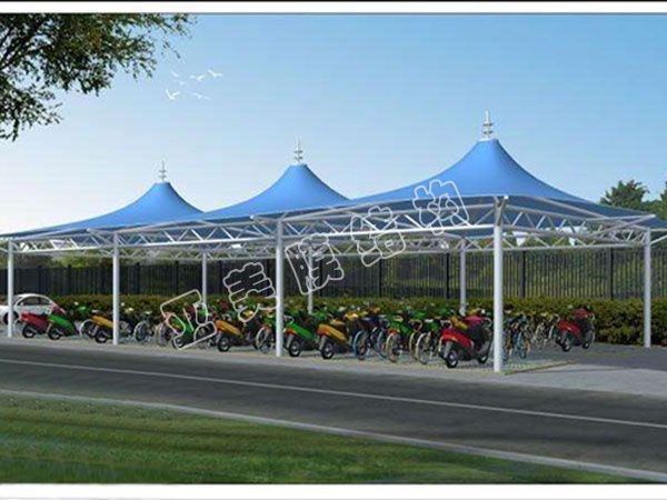 膜结构车棚的应用价值有哪些